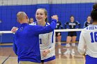 Volleyball Senior Day  Wheaton Women's Volleyball Senior Day. - Photo by Keith Nordstrom : Wheaton, Volleyball Senior Day